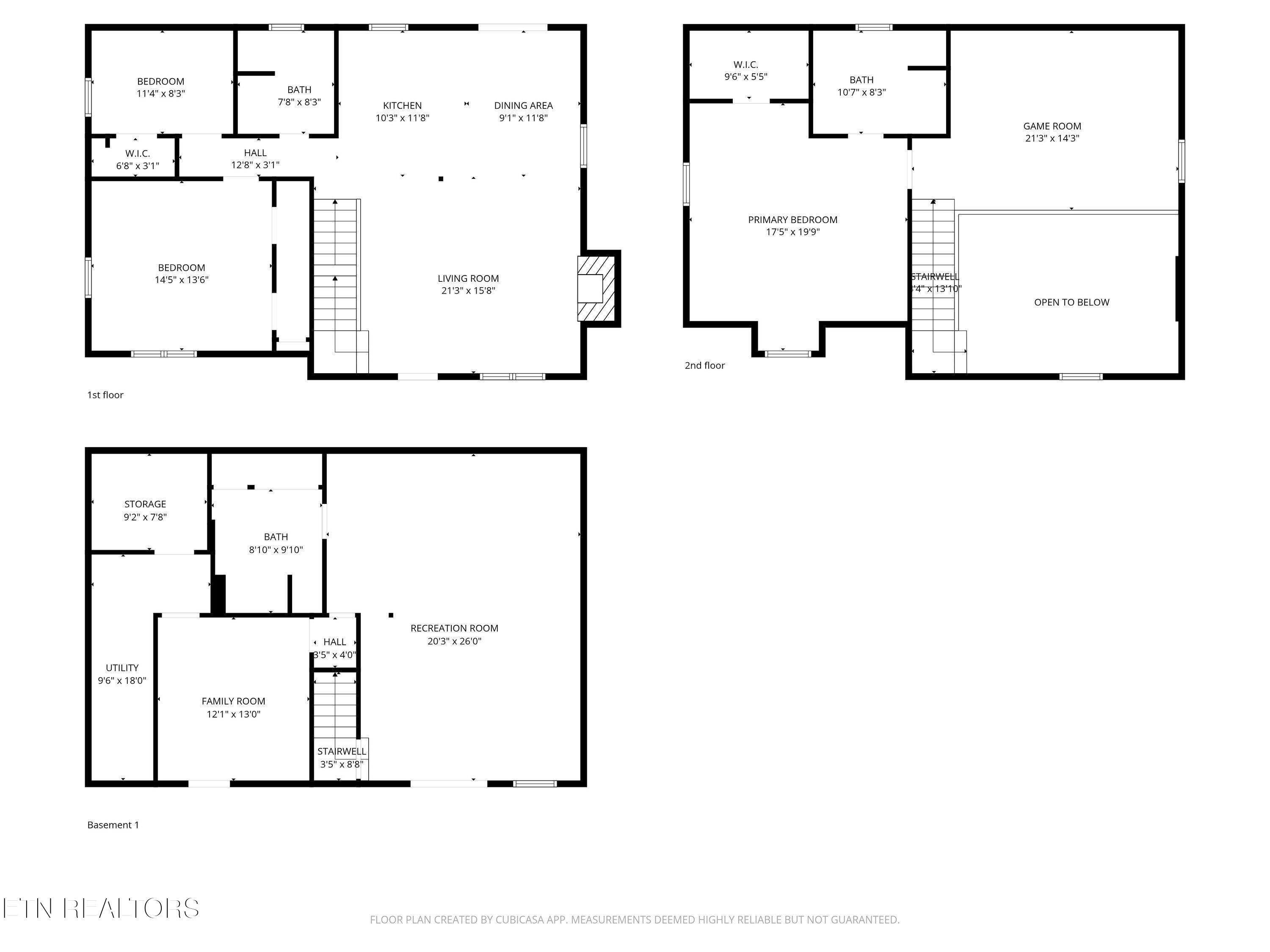 503 Domar Court Townsend, TN 37882 - Photo 53 of 53 503 Domar Floor Plan