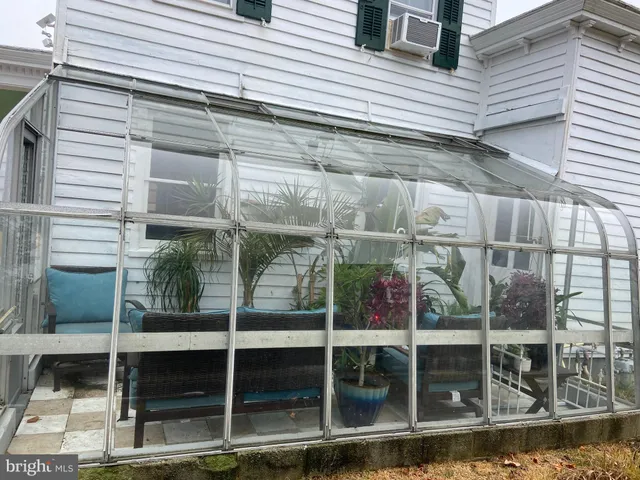 a view of a house with a window