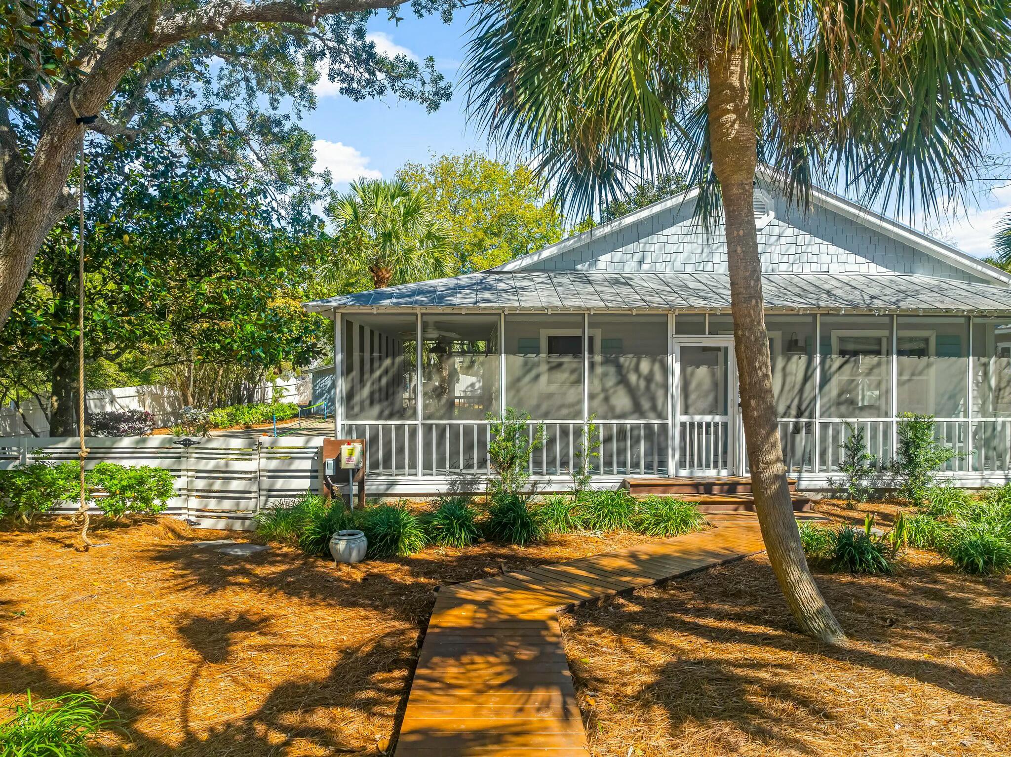 15 Maple Street Santa Rosa Beach, FL 32459 - Photo 31 of 34 a view of a house with a yard