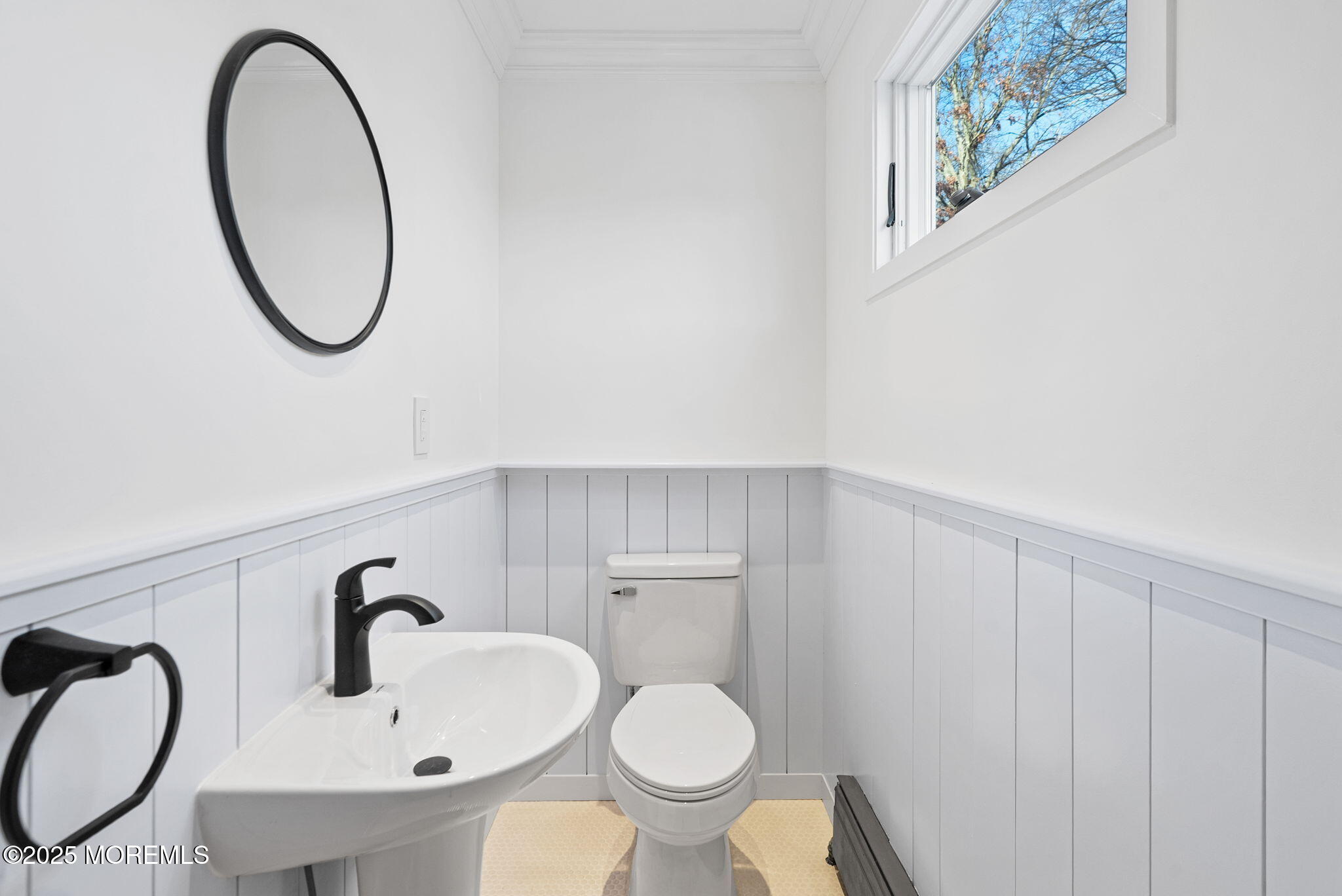 458 Newtons Corner Road Howell, NJ 07731 - Photo 19 of 44 a bathroom with a toilet sink and mirror