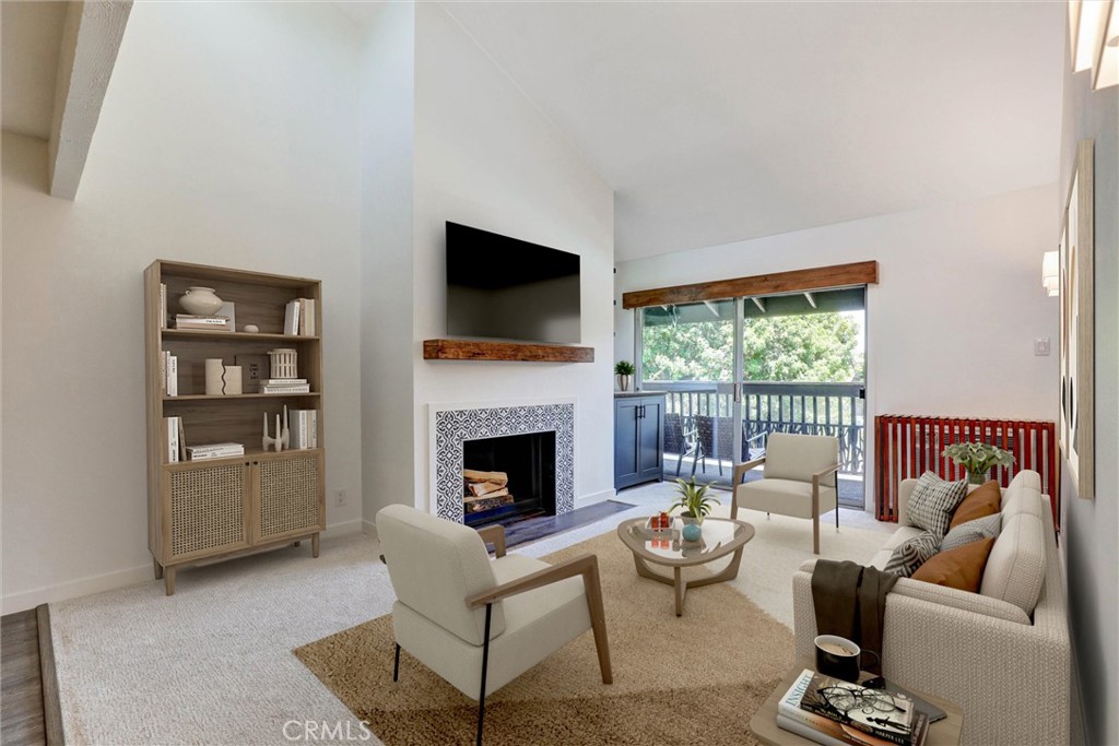 7890 East Spring Street, Unit 23H Long Beach, CA 90815 - Photo 1 of 39 Living room - virtually staged