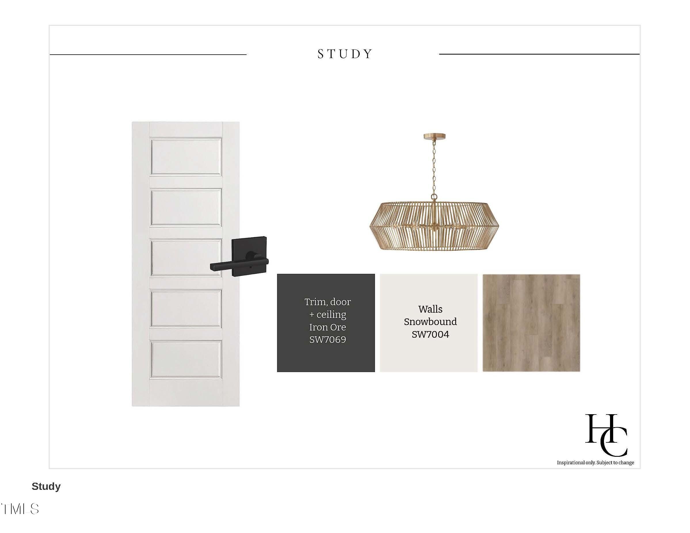 1802 Pershing Road Raleigh, NC 27608 - Photo 31 of 39 1802 Pershing Unit B2 Design Board 5.12.