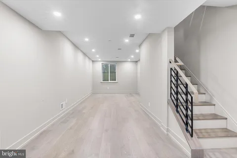 an entryway in hall