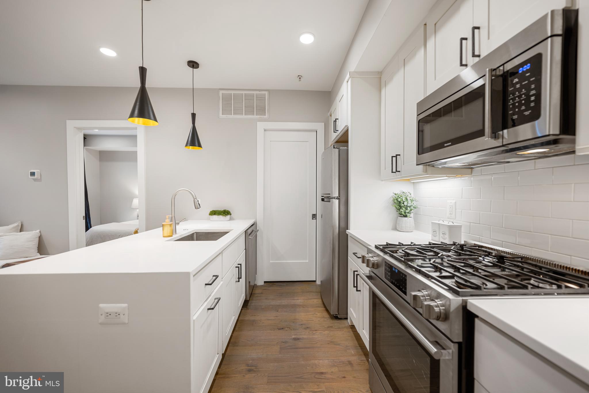 1508 F Street Northeast, Unit 1 Washington, DC 20002 - Photo 3 of 26 Updated Kitchen