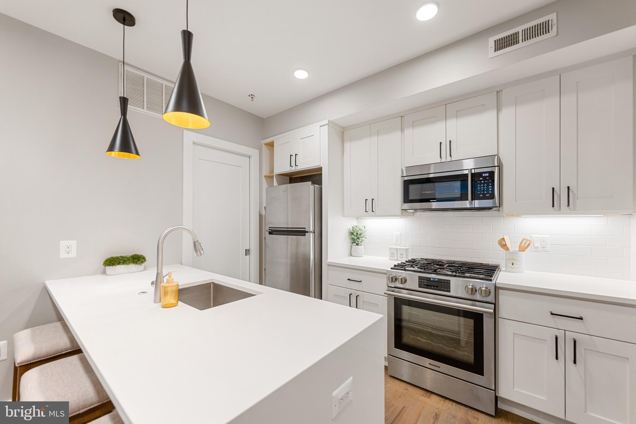 1508 F Street Northeast, Unit 1 Washington, DC 20002 - Photo 4 of 26 Upated Kitchen