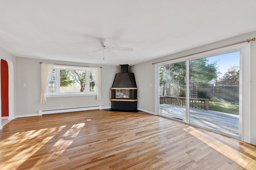 2 Craft Road Natick, MA 01760 - Photo 15 of 42 a view of empty room with wooden floor and fan