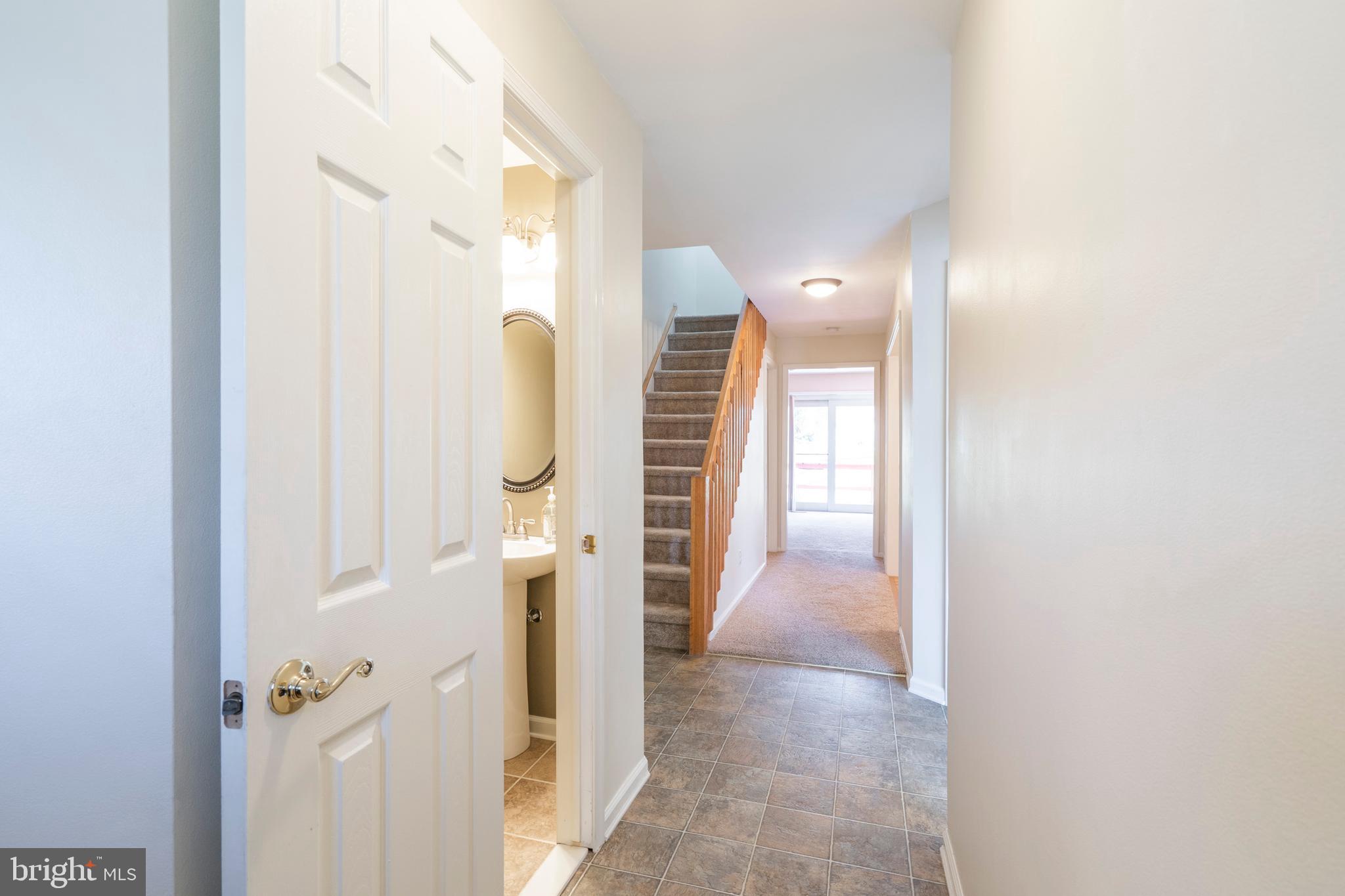 View from the front door through to the Great Room