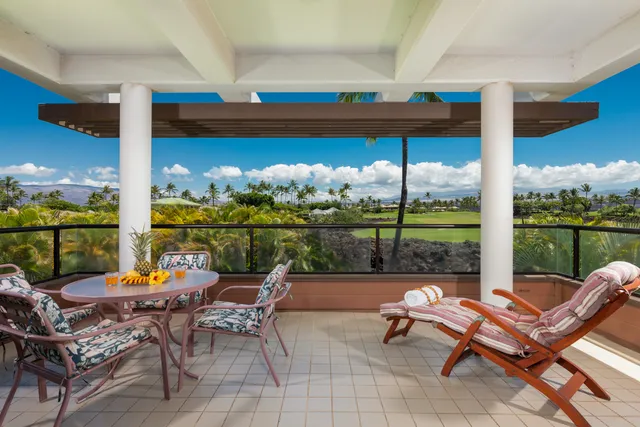 a outdoor space with furniture