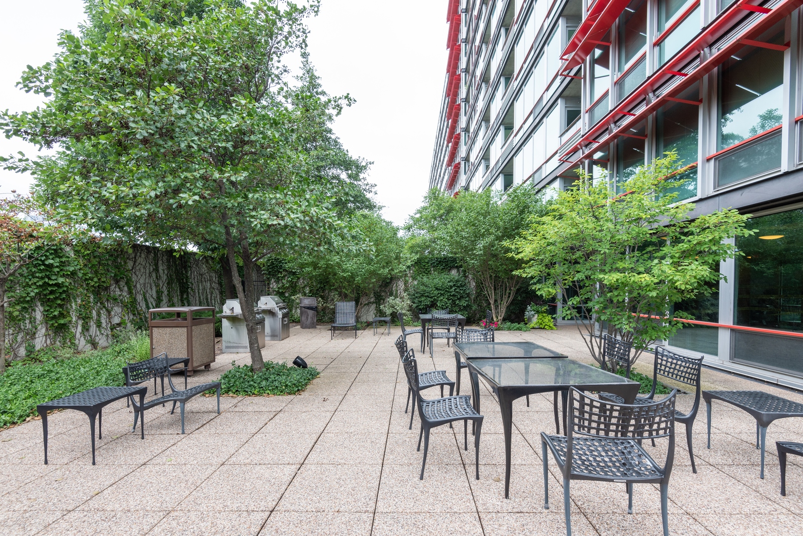 800 Elgin Road, Unit 711 Evanston, IL 60201 - Photo 17 of 18 a view of an outdoor space with a house