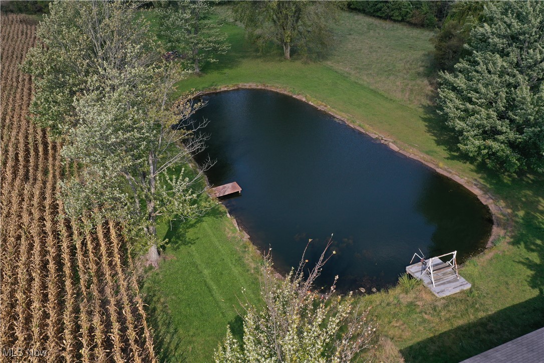 41810 Parsons Road Lagrange, OH 44050 - Photo 2 of 19 Birds eye view of property with a water view and a rural view