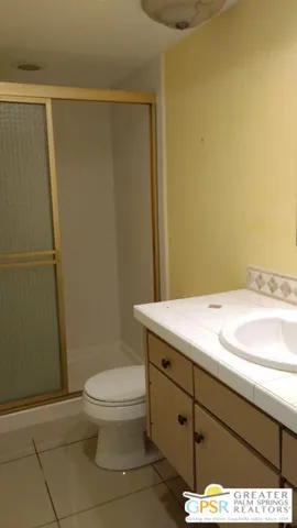 a view of a bathroom