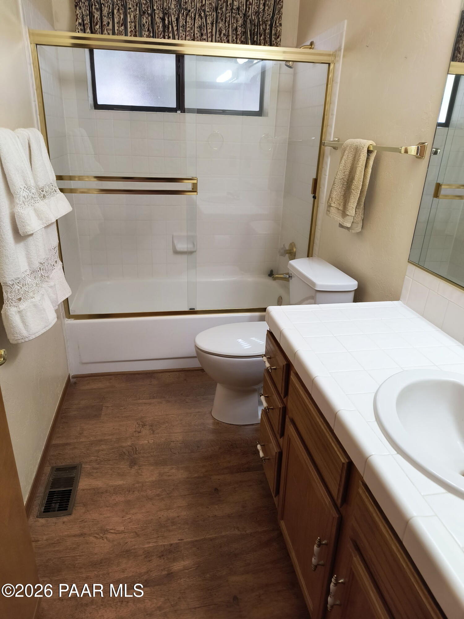 305 Ridge Court Prescott, AZ 86303 - Photo 16 of 35 a bathroom with a sink and mirror