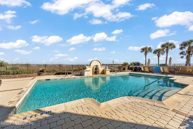 a view of a garage door