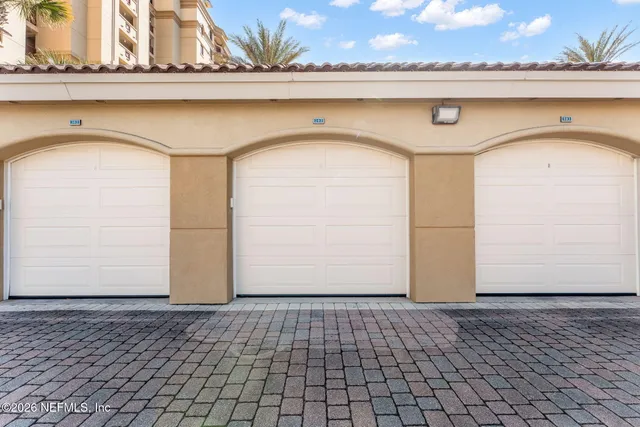 a view of building with ocean view