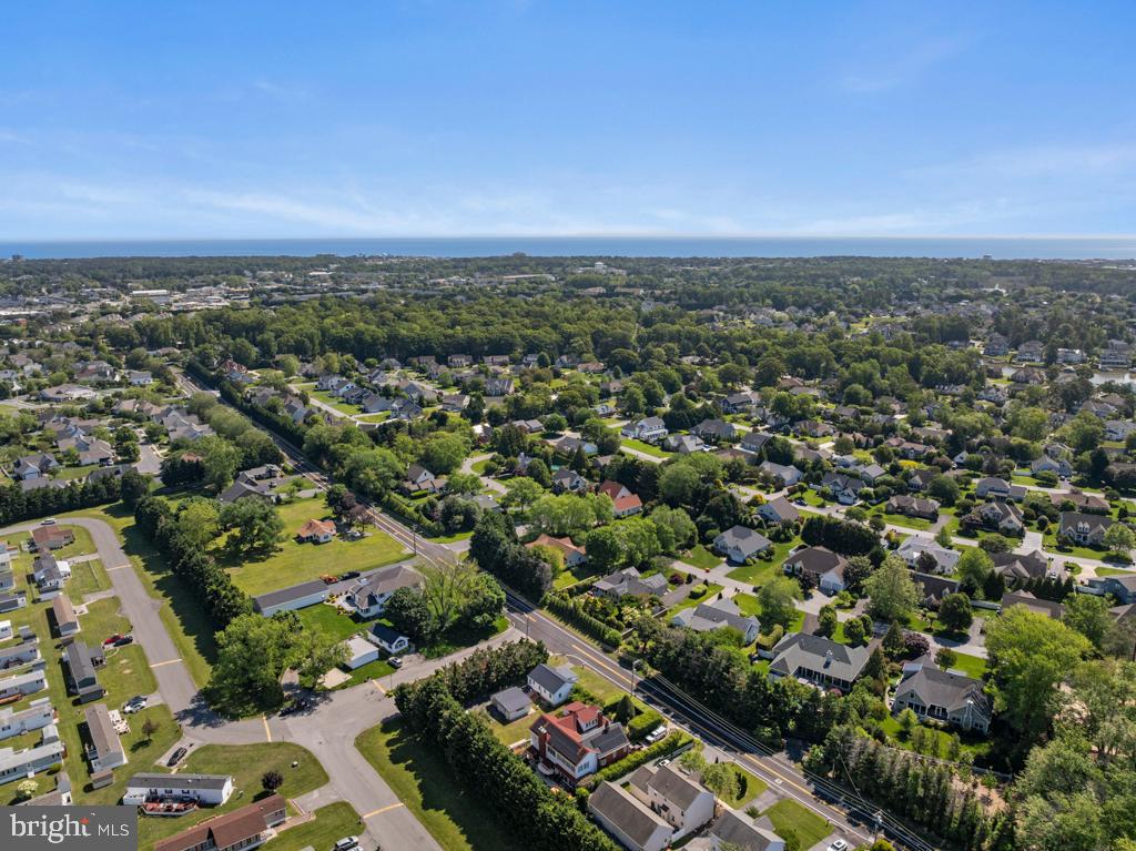 601 Country Club Road Rehoboth Beach, DE 19971 - Photo 27 of 28 Aerial Looking Toward Ocean