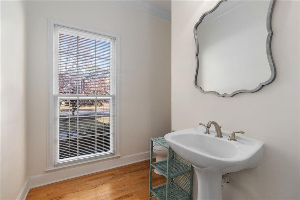 2653 Danforth Lane Decatur, GA 30033 - Photo 13 of 30 a bathroom with a sink and a mirror