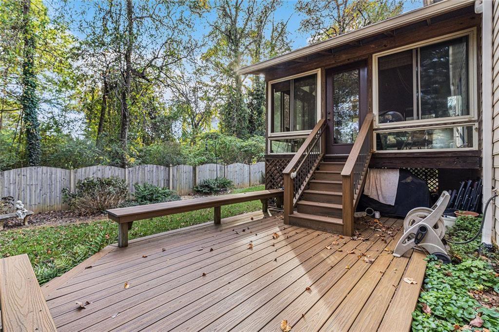 2653 Danforth Lane Decatur, GA 30033 - Photo 29 of 30 a view of deck with a table and chairs