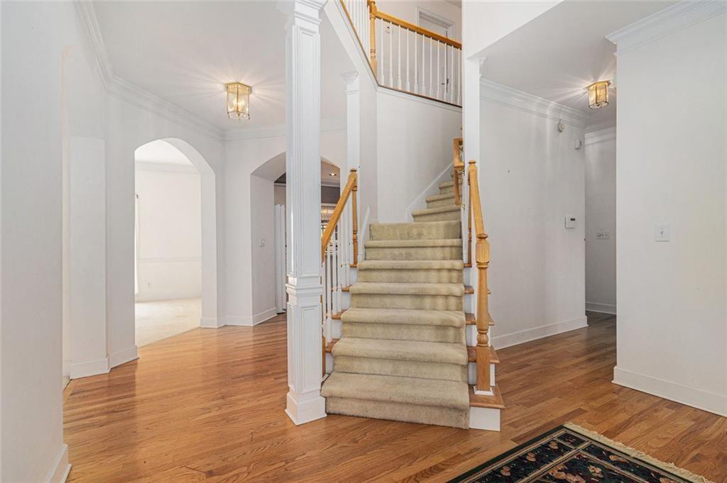 2653 Danforth Lane Decatur, GA 30033 - Photo 3 of 30 a view of entryway and hall with wooden floor
