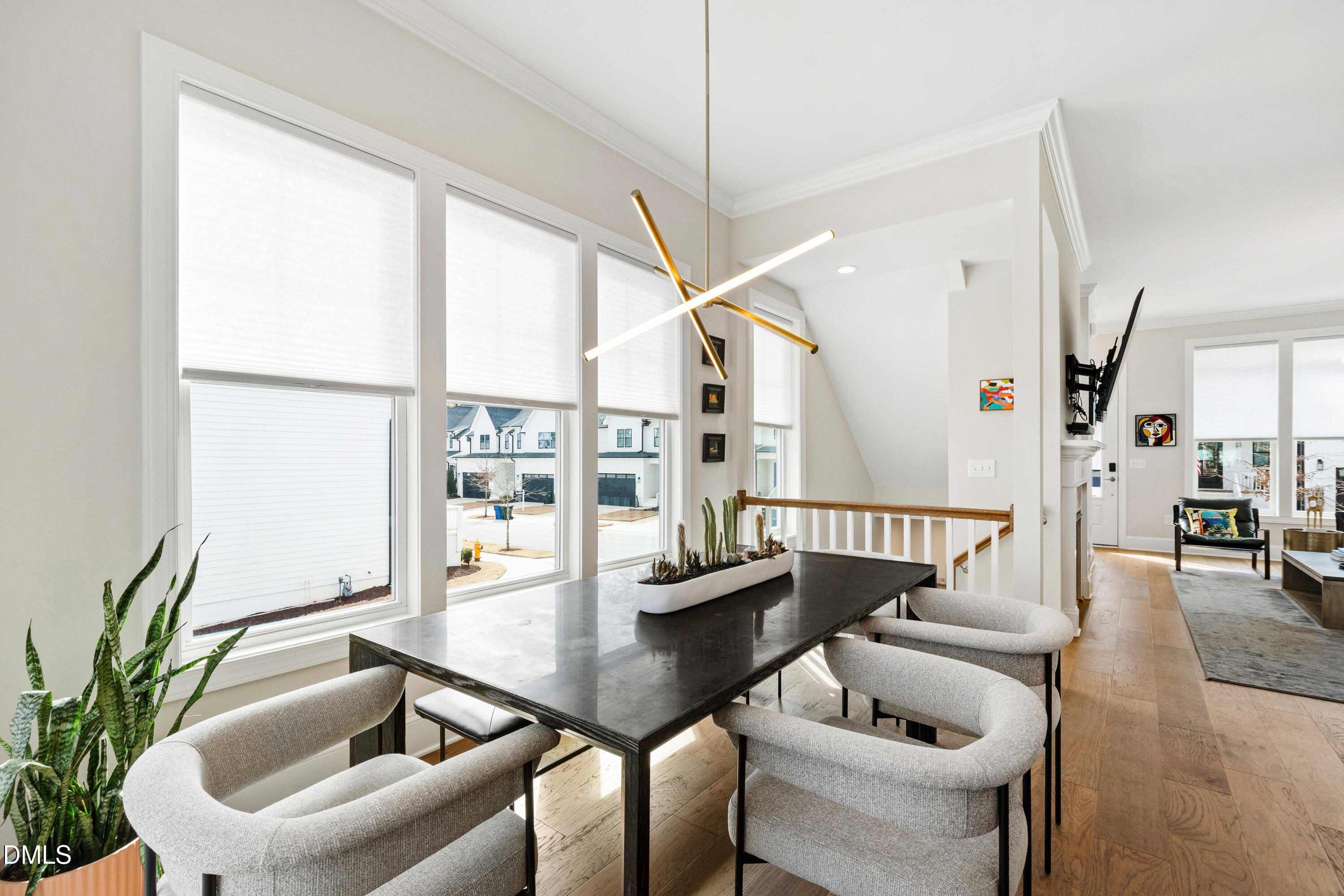 4934 Trek Lane Raleigh, NC 27606 - Photo 14 of 35 a living room with furniture and a large window
