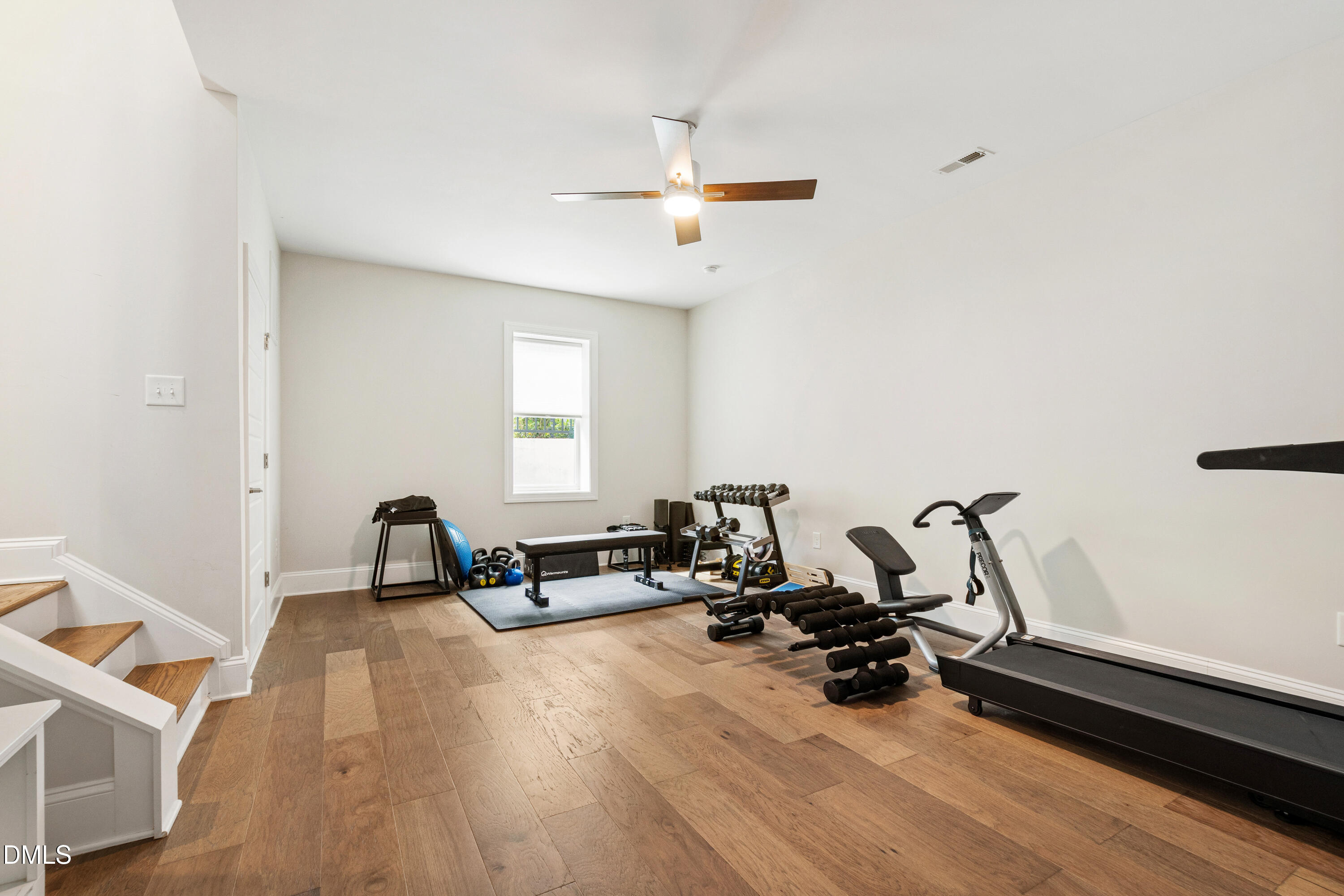 4934 Trek Lane Raleigh, NC 27606 - Photo 34 of 35 a view of a room with gym equipment