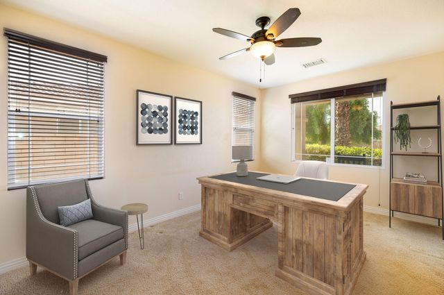 a room with furniture and window