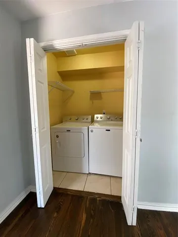 a utility room with a sink