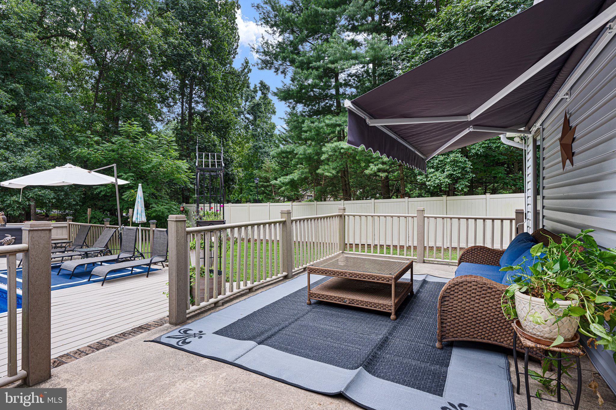 6401 Cedar Neck Road Milford, DE 19963 - Photo 11 of 42 Concrete Deck Off Of Primary Suite