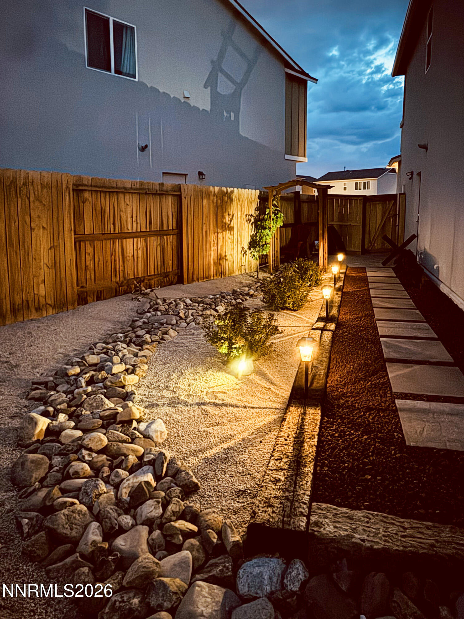 110 Explorer Court Reno, NV 89506 - Photo 50 of 55 Backyard lighting