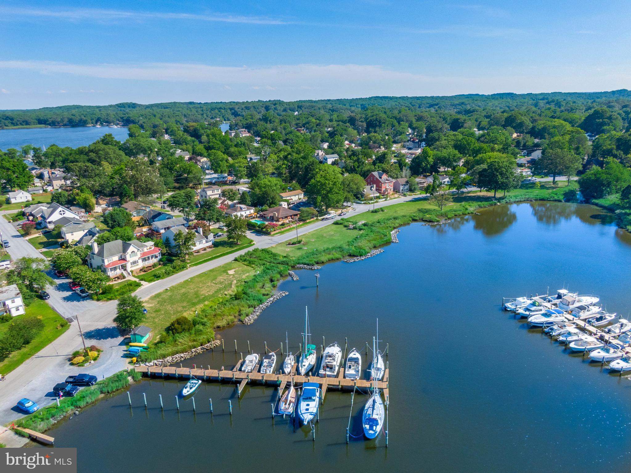 1501 Fullerton Road Edgewater, MD 21037 - Photo 7 of 59 Aerial View of Property Shoreline