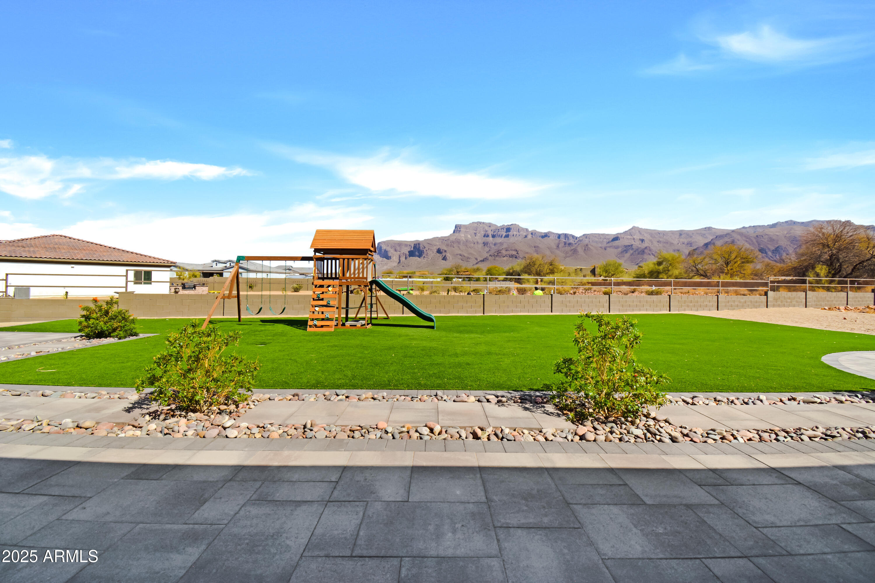 2775 South Baker Apache Junction, AZ 85118 - Photo 45 of 47 a view of a garden with a lake
