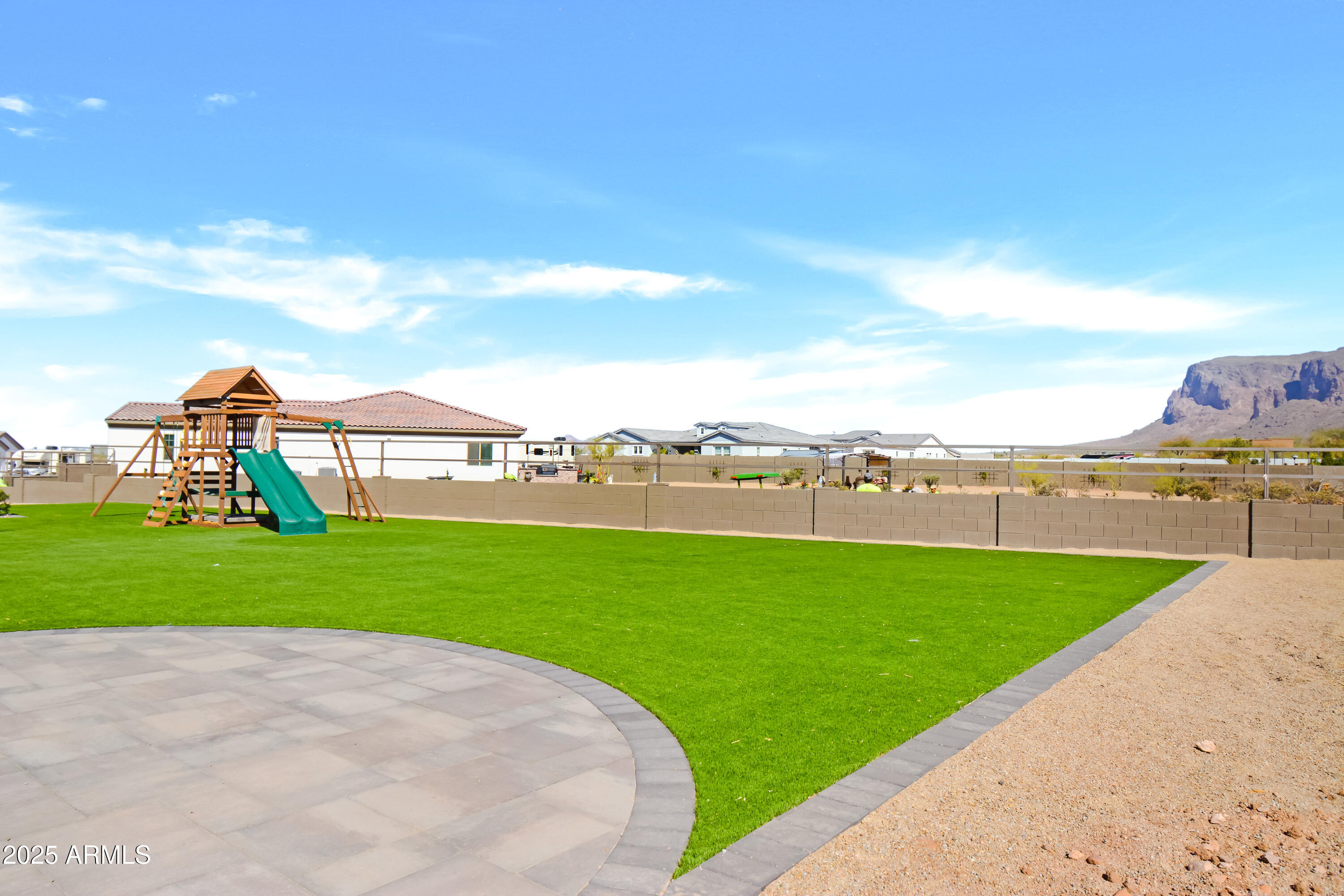 2775 South Baker Apache Junction, AZ 85118 - Photo 46 of 47 a view of a garden and mountains