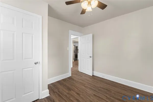 wooden floor in an empty room