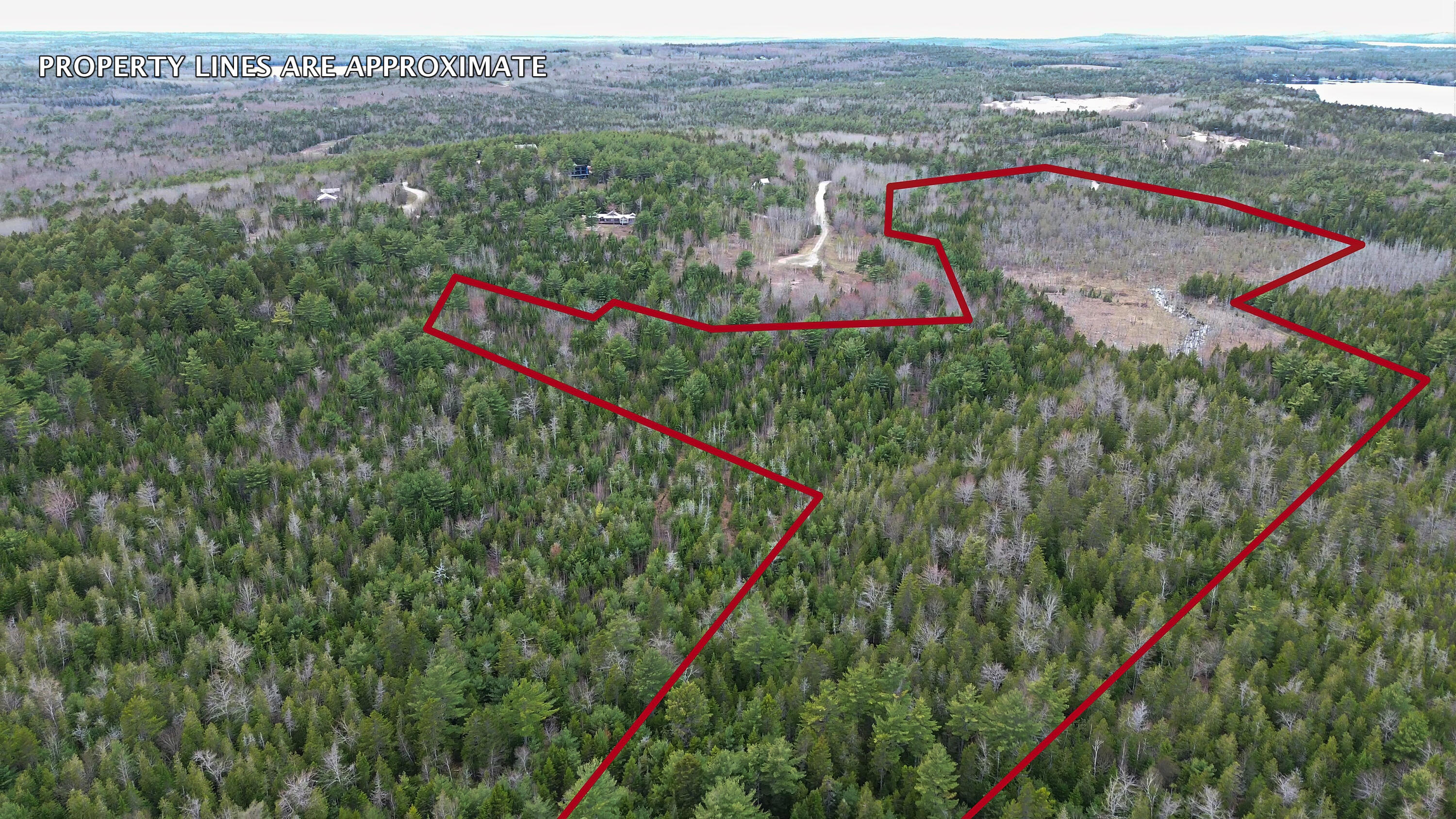 Map6-20 Bailey Mountain Road, Unit 66AC Franklin, ME 04634 - Photo 9 of 16 Aerial View approx outline