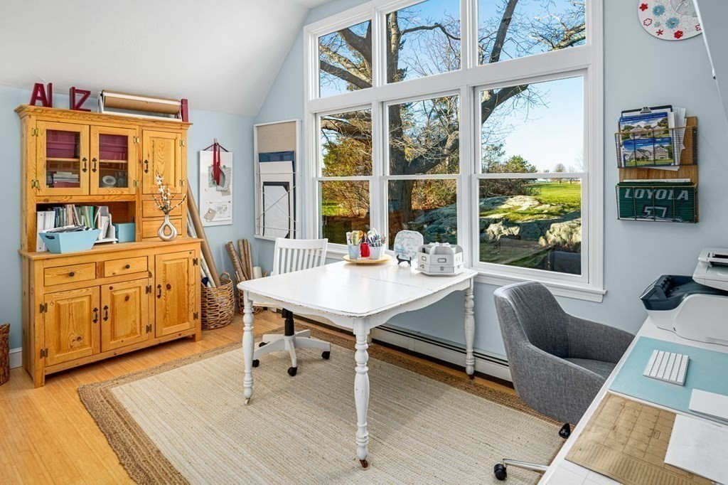 3 Cricket Circle Scituate, MA 02066 - Photo 11 of 42 a view of a workspace with furniture and a window