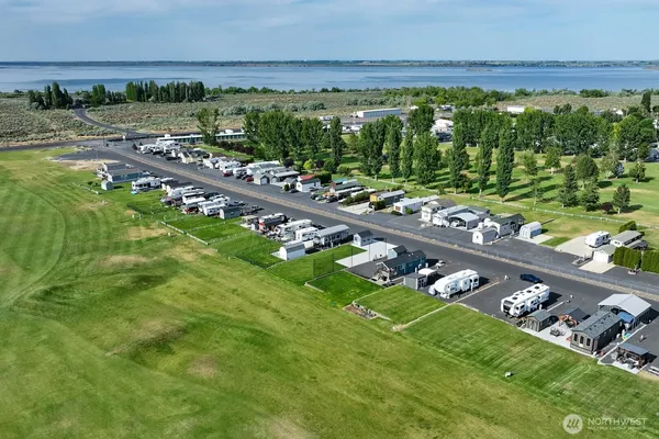 a view of a city with ocean view