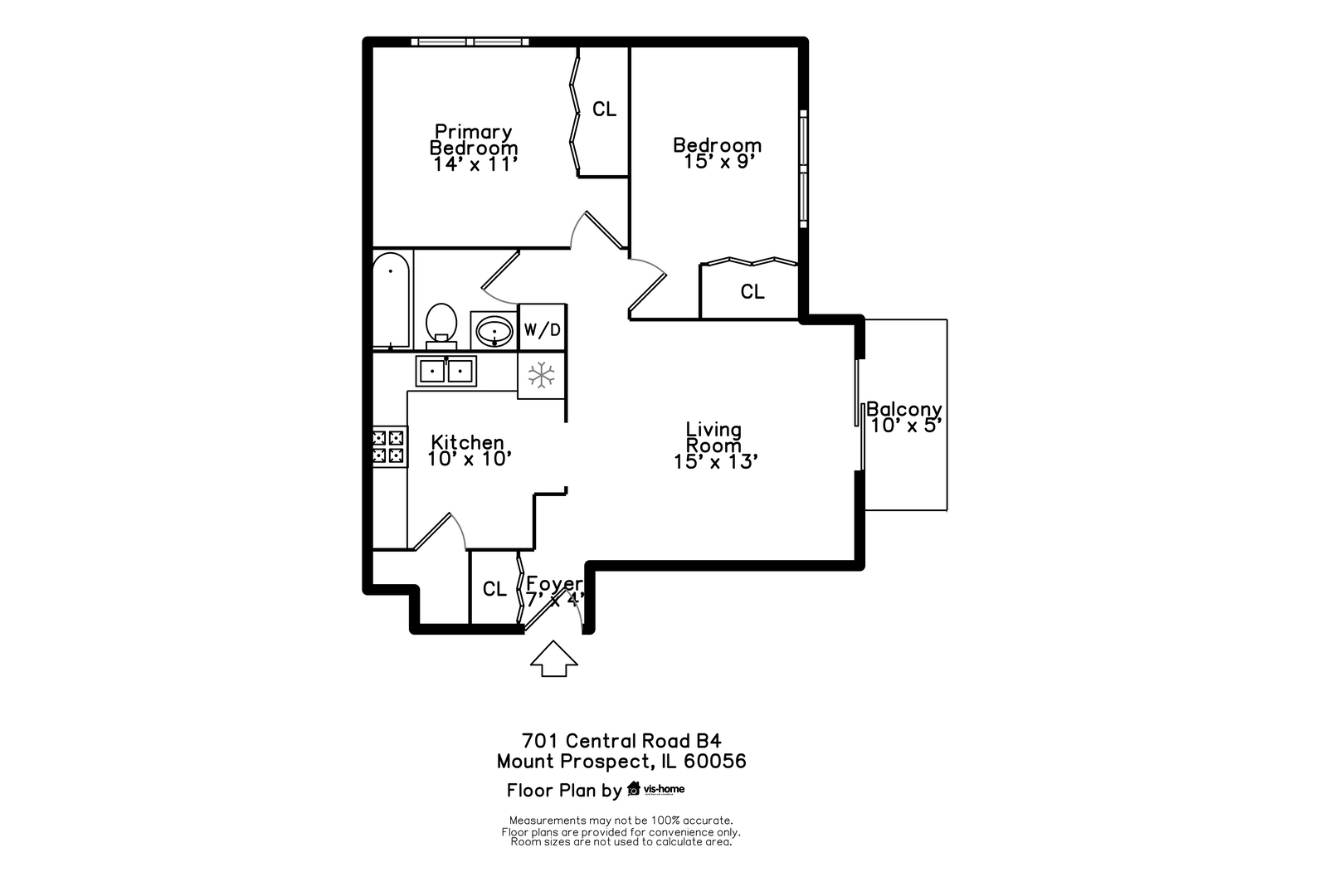 701 West Central Road, Unit B4 Mount Prospect, IL 60056 - Photo 19 of 20 Gallery Image 19