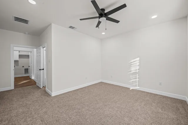 wooden floor in an empty room