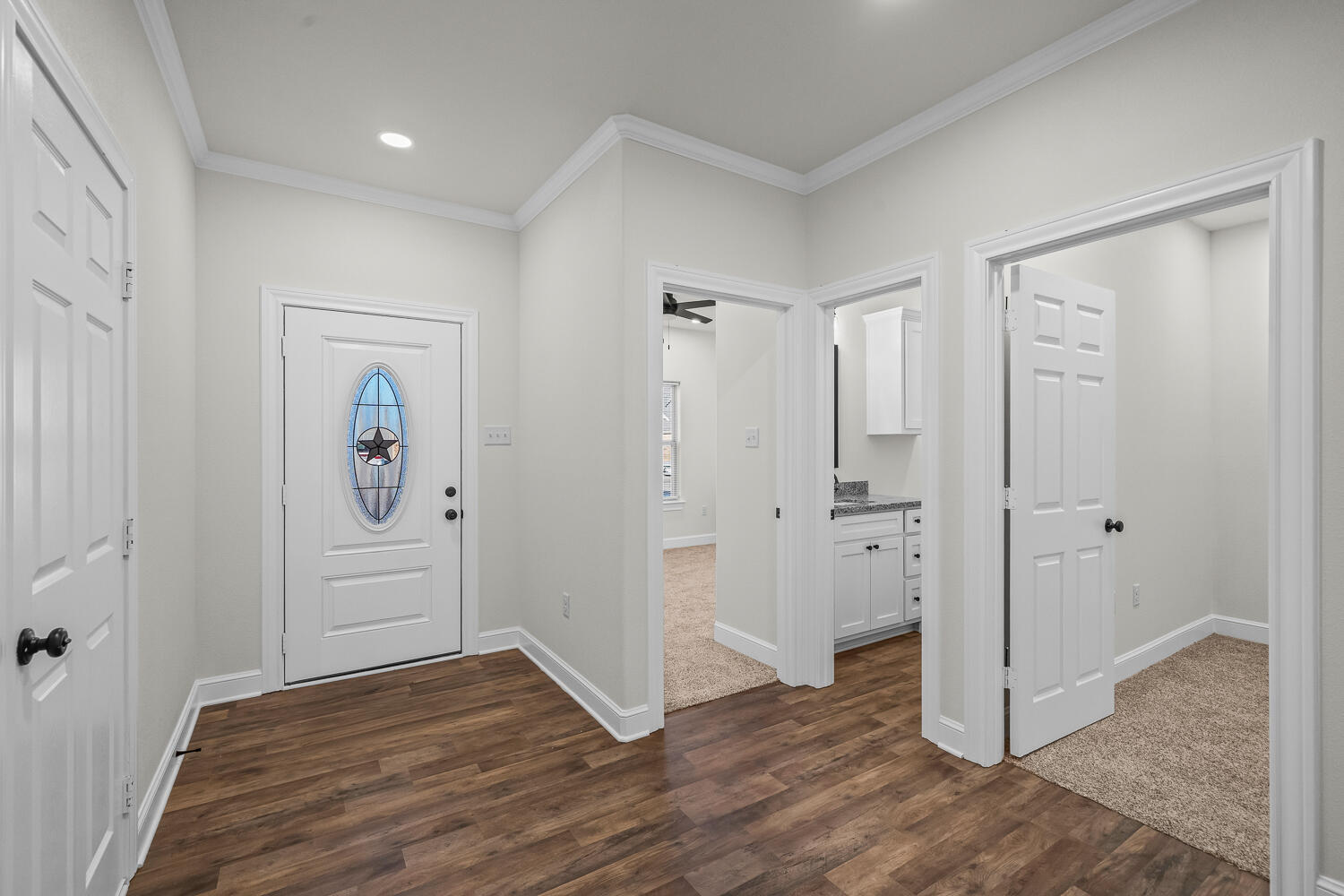6923 17th Street Lubbock, TX 79416 - Photo 5 of 34 wooden floor in an empty room