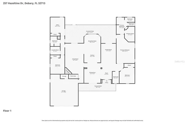 $574,999 | 257 Hazeltine Drive, DeBary, FL 32713