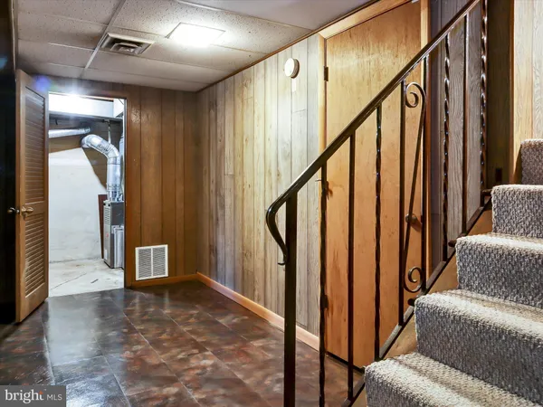 a view of water heater room
