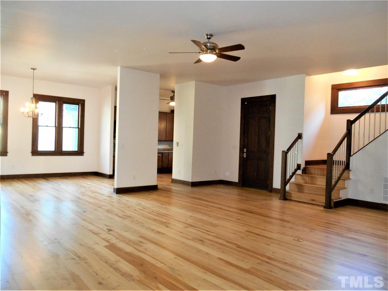 515 Euclid Street Raleigh, NC 27604 - Photo 3 of 24 Living areas are open. Great for entertaining.