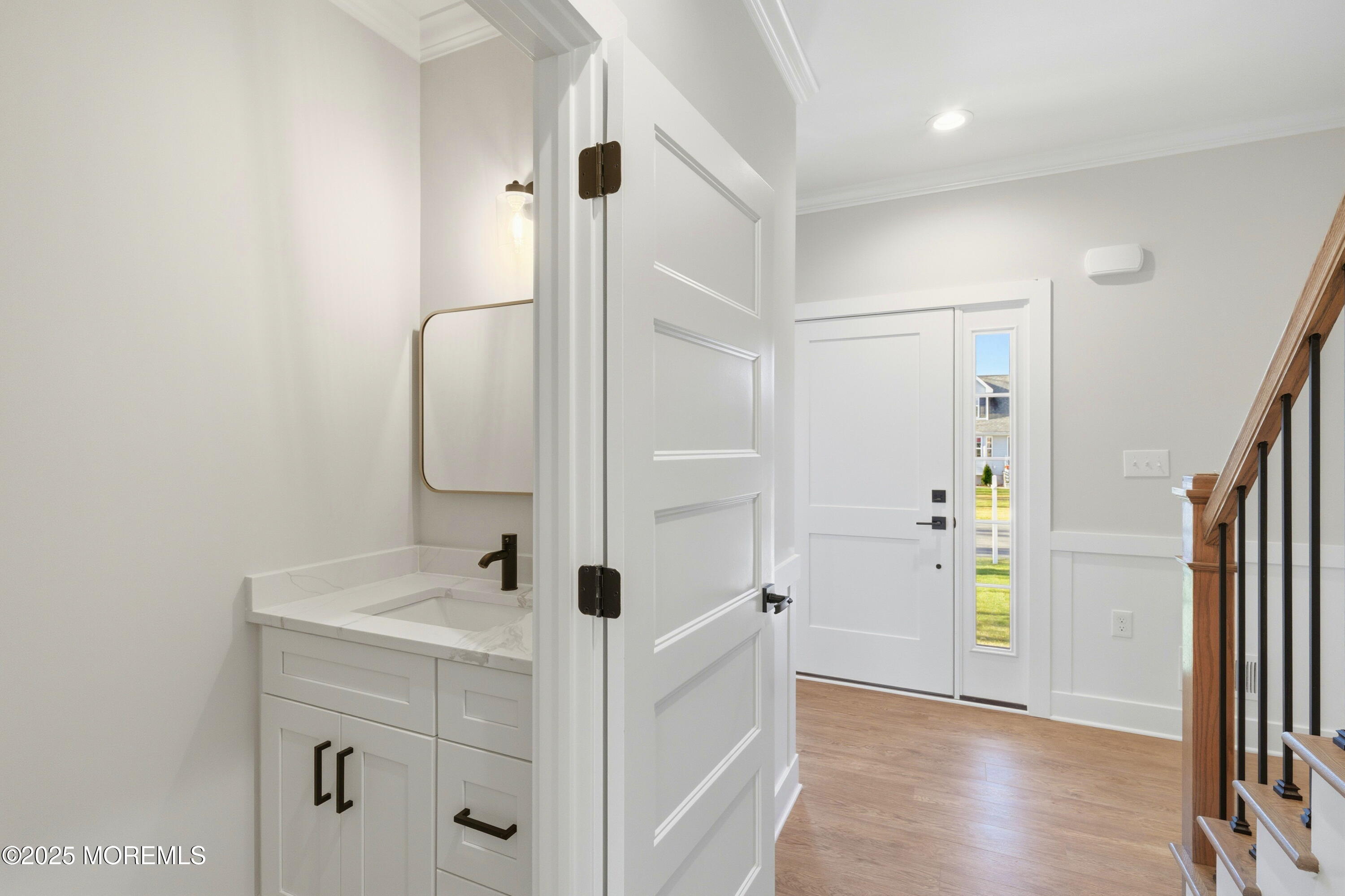 421 Roland Avenue Bayville, NJ 08721 - Photo 21 of 45 a bathroom with a sink and shower