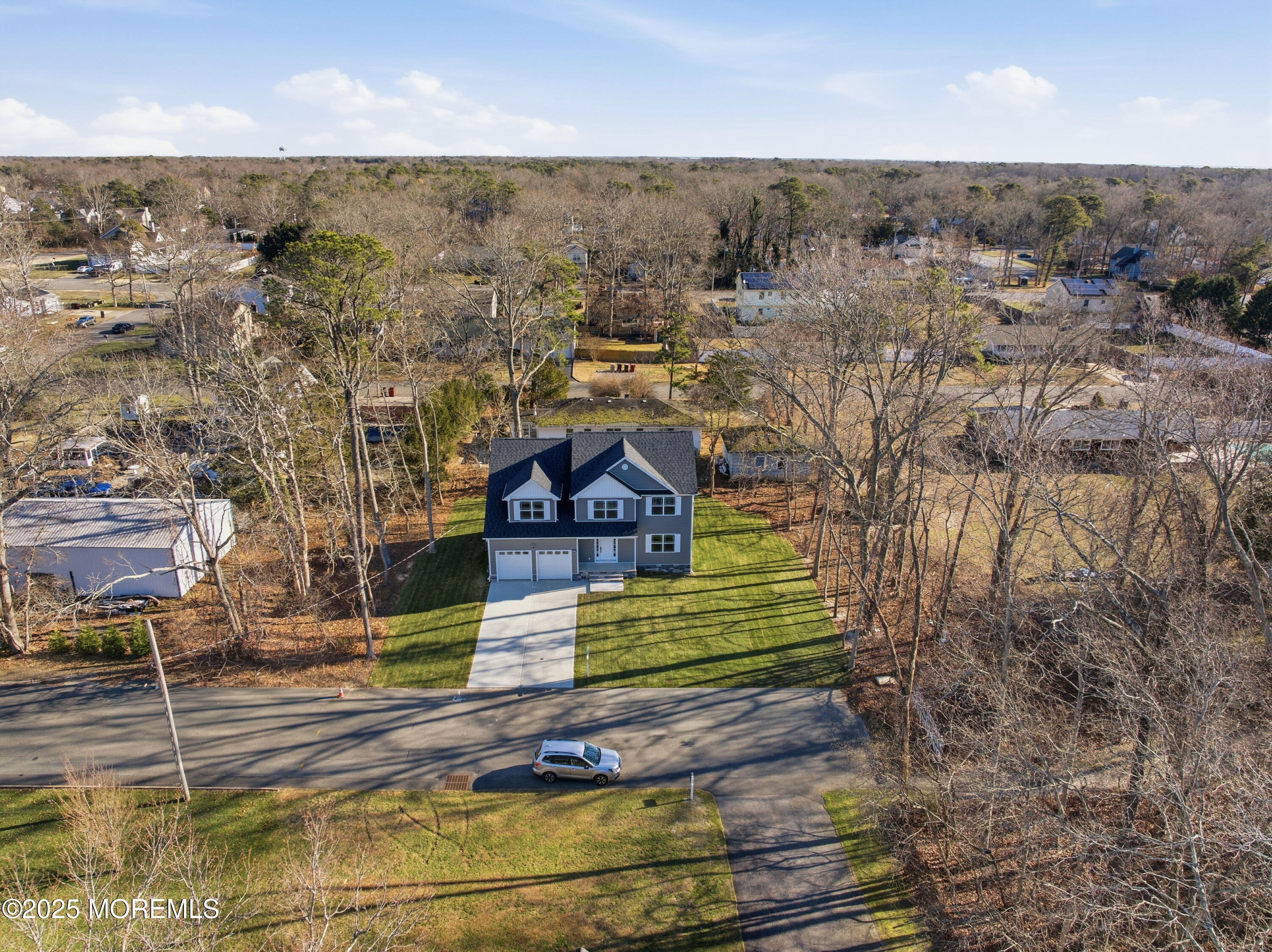 421 Roland Avenue Bayville, NJ 08721 - Photo 24 of 45 an aerial view of residential houses with outdoor space