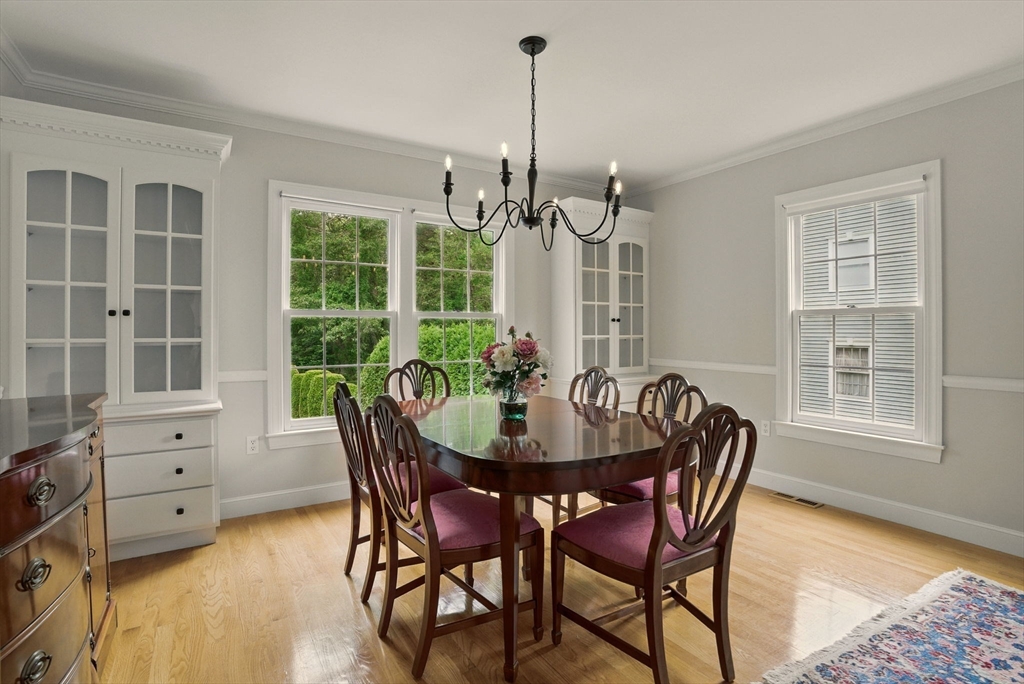 36 Buehler Road Bedford, MA 01730 - Photo 16 of 40 a dining room with furniture and window