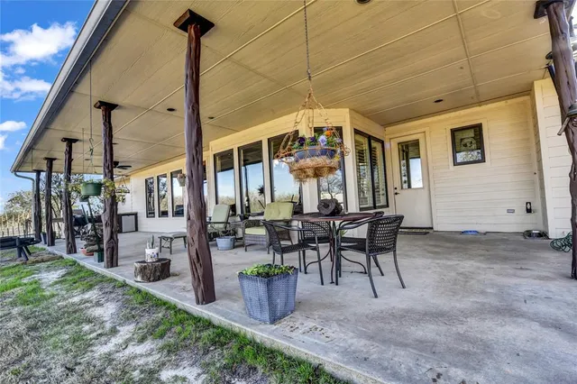 a view of a lake in middle of the town
