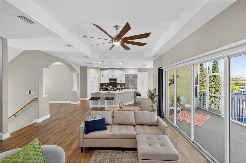 3339 Seaway Drive New Port Richey, FL 34652 - Photo 5 of 74 a living room with furniture and a large window