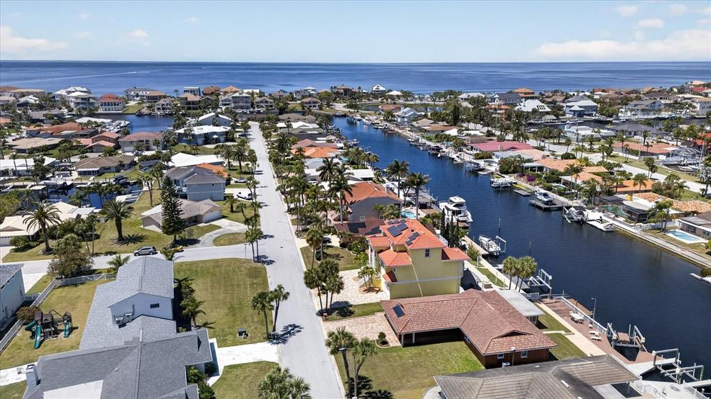 3339 Seaway Drive New Port Richey, FL 34652 - Photo 74 of 74 an aerial view of a city with lots of residential buildings