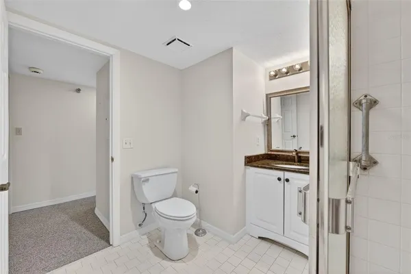 an aerial view of a houses with outdoor space