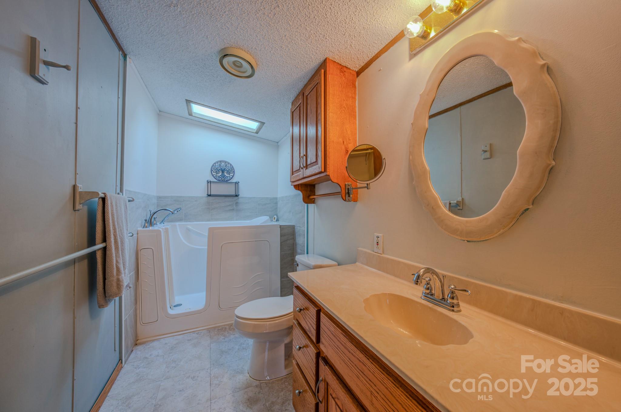 319 Sunrise Ridge Drive, Unit 19 Hendersonville, NC 28792 - Photo 11 of 30 a bathroom with a sink and a mirror