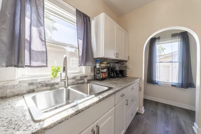 a room with gym equipment